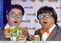 입심 지존 엄재경-전용준 게임캐스터, 탄산음료 코믹중계