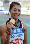 [2010전국체전]女멀리뛰기 10연패 달성한 정순옥