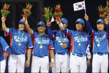 [AG]한국야구 광저우AG 금메달