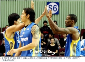국가대표 3인방 복귀에 신바람 난 삼성