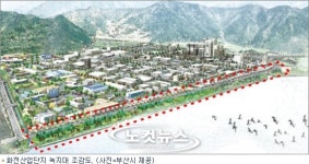 부산 화전산단에 대규모 녹지공간 조성