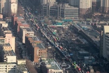 버스터미널 주변도 귀성정체