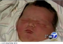 5.9kg 美우량아, 자연분만으로 탄생