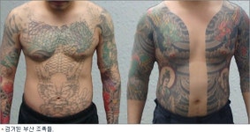 조폭의 세대교체? 후드티 입은 조폭 두목