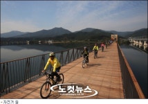 폐철교의 재탄생…남한강 자전거길 열린다