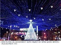 빛의 평화 제3회 부산크리스마스트리문화축제 개막