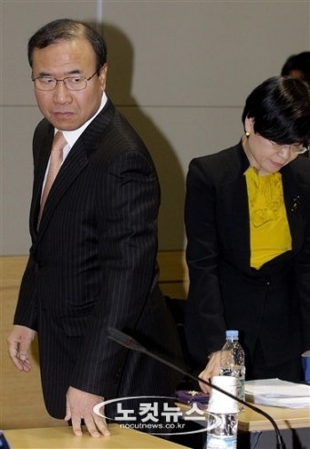 한상대 검찰총장 '학교폭력을 향한 눈빛'