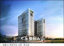 세종시 푸르지오 시티 분양 대박…평균 52.9대1