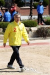 문재인, 운동화 신고 축구대회 방문
