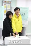 대접전 김해을 김태호·김경수 투표했습니다