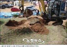 골프장이 파헤친 아버지의 묘