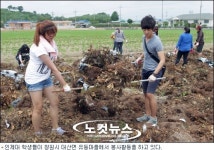 대학가, 여름보다 뜨거운 농활 나서