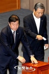투표하는 김형태 의원