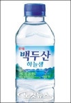 백두산 천연광천수 국내에 들어온다