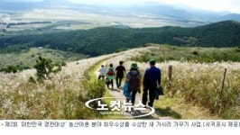 서귀포시 가시리 최고 경관마을 선정