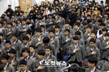 화곡중학교 졸업식