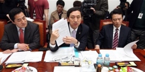문방위, 검은색과 붉은색 글씨 확인 중요