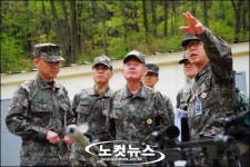 최윤희 해군참모총장, 특수전전단 대 테러 대비태세 점검
