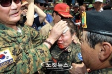부상 당한 월남전참전자