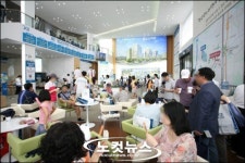 GS건설, 공덕과 광교산 자이 견본주택 성황