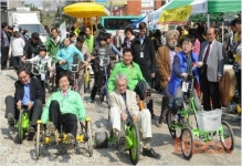 21일 수원시 행궁동 일원 차없는 거리