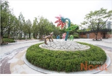 안양시, 범계사거리 평화공원 정비 마쳐