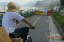 4대강 자전거도로 이번엔 안전불감증