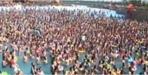 중국 워터파크, 수영장 맞긴 한거야?