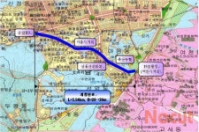 울산 남구 수암로 6차로로 확장