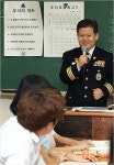 학생들 앞에 선 김정석 서울지방경찰청장