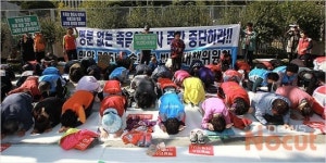 상경한 밀양 할매들