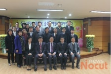 중국 민정부 대표단, 송죽동 안심마을 방문