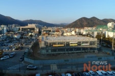 전남 순천시 원도심 공공수영장 공정률 70%
