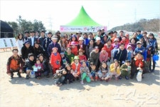 화승 주말농장, 수확 나눔 기부