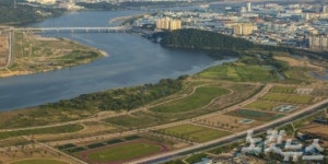 남유진 구미시장 후보 낙동강 둔치에 구미숲 조성