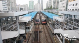 멈춰선 지하철1호선