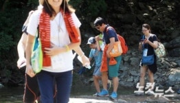 아빠랑 함께 두타연 왔어요