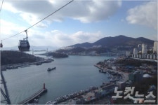 여수해상케이블카 첫날, 천여 명 몰려…주말 관건