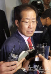 홍준표 측근들 '회유'시도…홍준표 