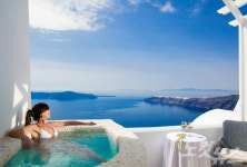 산토리니의 절경, 어보브 블루 스위트 호텔에서 만끽