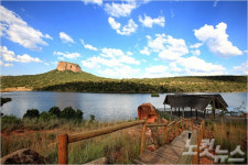 자유와 희망을 노래하라. 남아프리카 공화국 케이프 타운