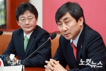 새정치민주연합 이종걸 원내대표, 새누리당 유승민 원내대표와 첫 회동