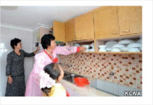 北, 장천남새전문협동농장 온실·살림집 등 준공식