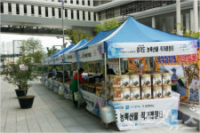 경기도 후원으로 세종시에서 착한 직거래장터 개최