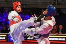 이대훈, 태권도 월드그랑프리 3차 정상…올림픽 보인다