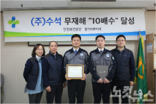 안전보건공단 경기서부지사, 무재해 기업 포상