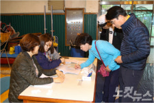 순천 이정현·노관규 후보 투표