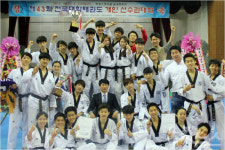 계명대, 전국대학태권도 개인선수권대회 2연패
