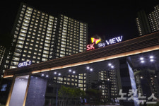 불 밝힌 인천 SK스카이뷰