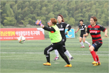 경남은행장배 여성클럽초청 축구대회 개최